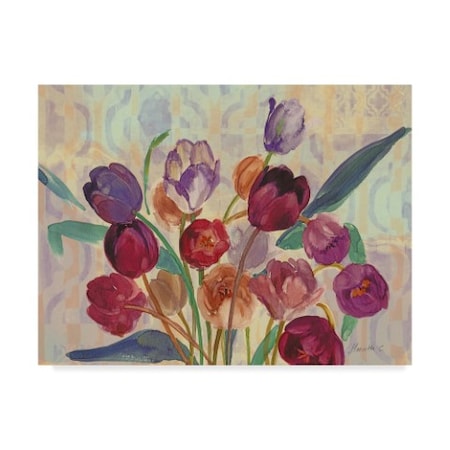 Marietta Cohen Art And Design 'Tulip Bouquet' Canvas Art,35x47